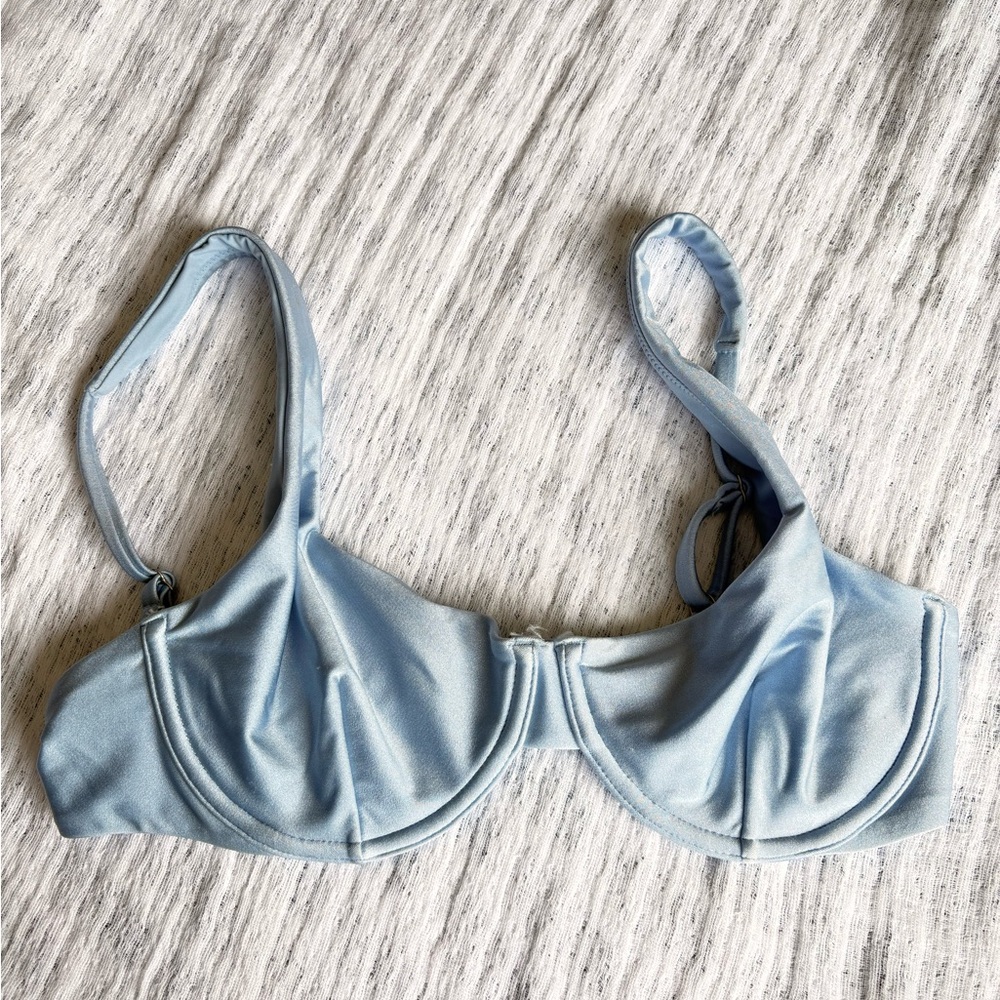 Light Blue Women's Bikini Top